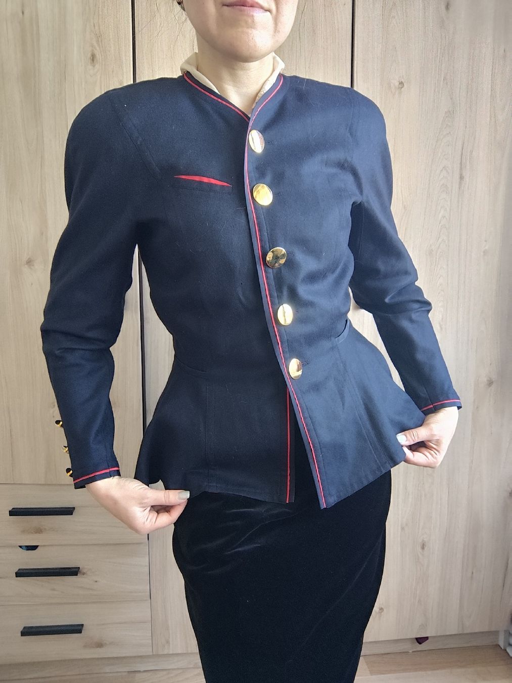 Vestes: DEFEKT Vintage TH Braun Wool Blend Jacket – Défectueux à Mägenwil par VintageGirly 2