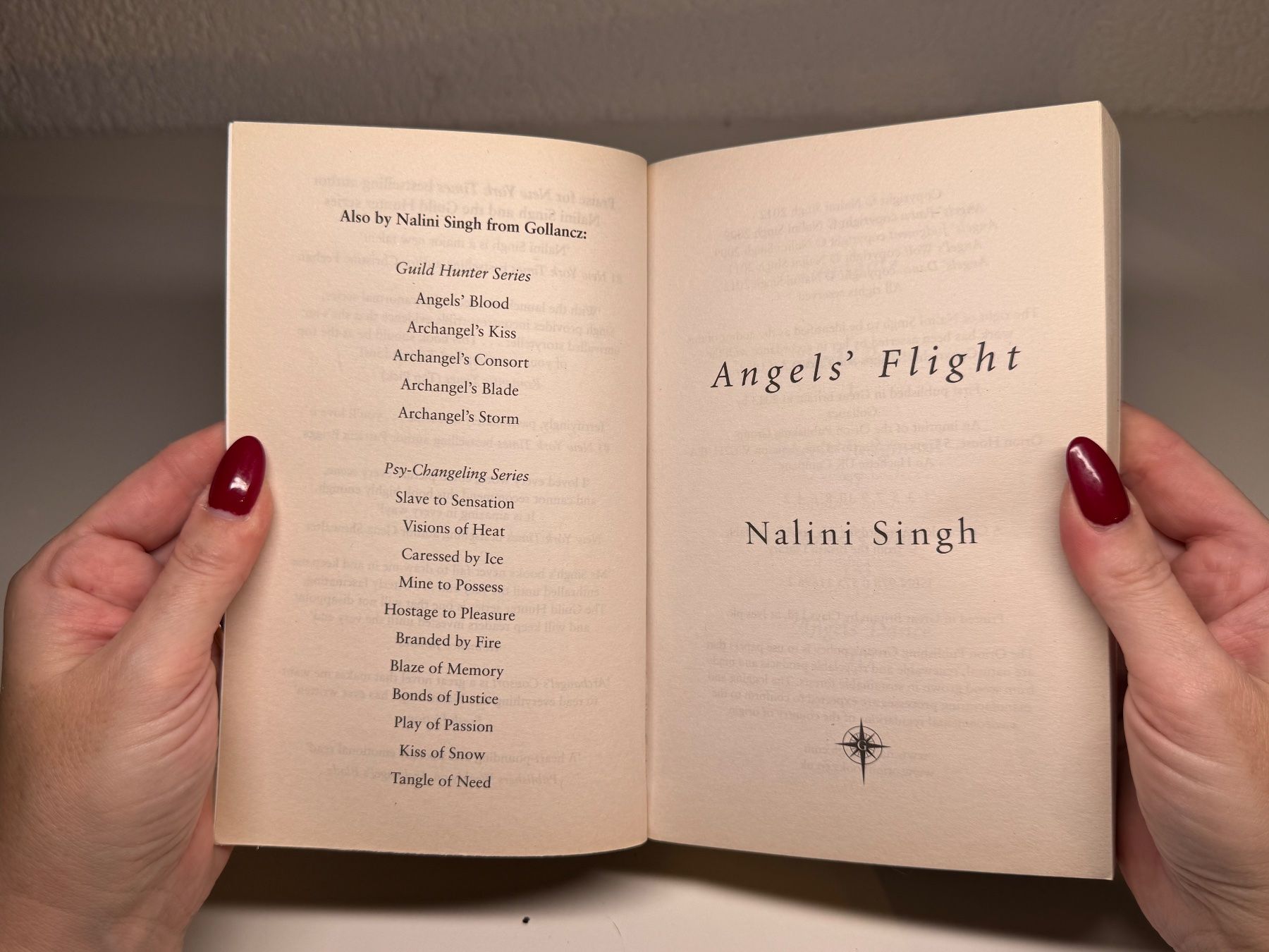 Bücher: NOVEL: Nalini Singh, Angel's Flight – Gebraucht aus Grosswangen von English_books 2