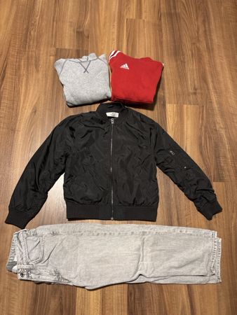 Tolles Kleiderpaket für coole Jungs Grösse 140