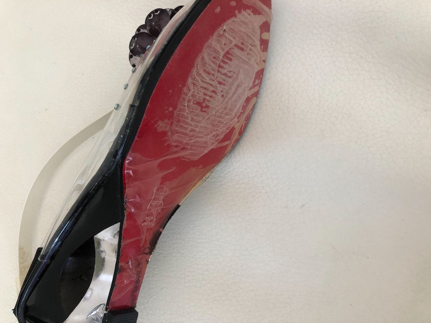 Scarpe da donna: Sandalettes dame transparente – Nuovo e nell'imballaggio originale da Delémont venduto da stella063 2