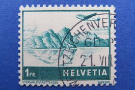 1Fr.Flugpost Nr.F32 'Vierwaldstättersee' gestempelt