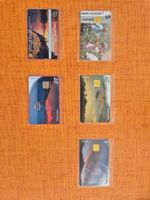 Verschiedene Taxcards