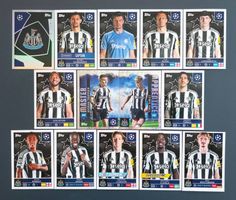 Newcastle United Komplett! - Topps Champions League 25/26