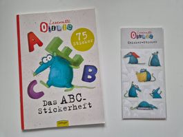 Leseratte Otilie - Das ABC-Stickerheft + Knicker-Sticker