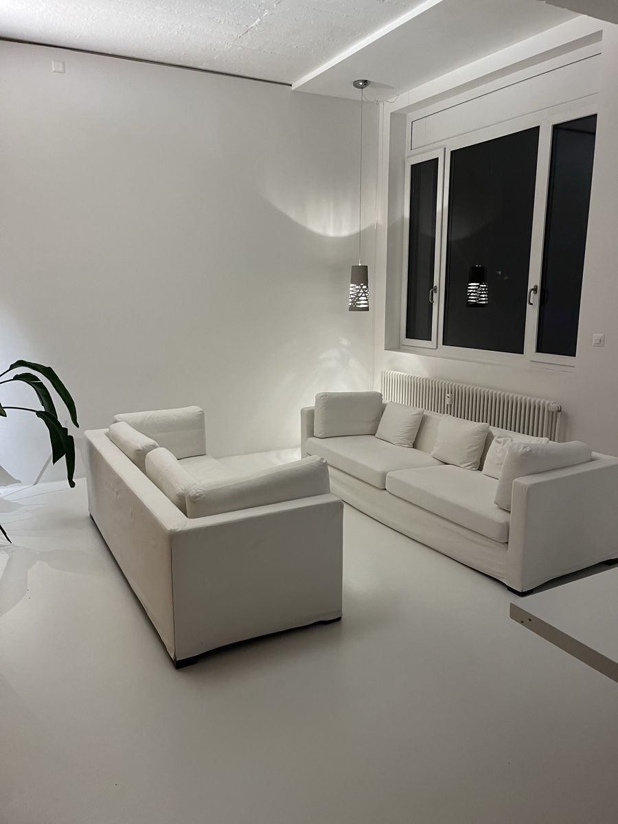 Sofas: Sofa Weiss – D'occasion à Zürich par nimori 1
