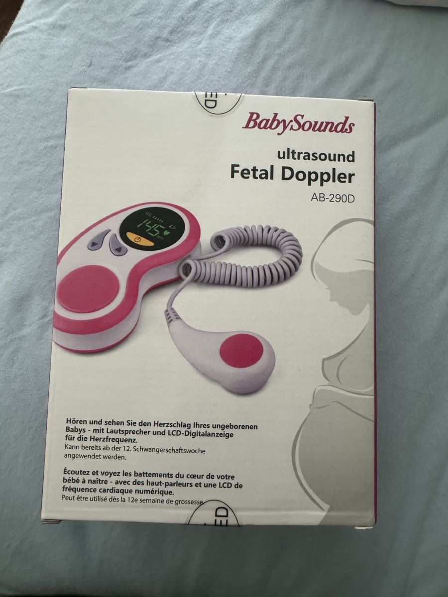 Attrezzature mediche: BabySounds Fetal Doppler – Nuovo e nell'imballaggio originale da Studen BE venduto da Nimesay14