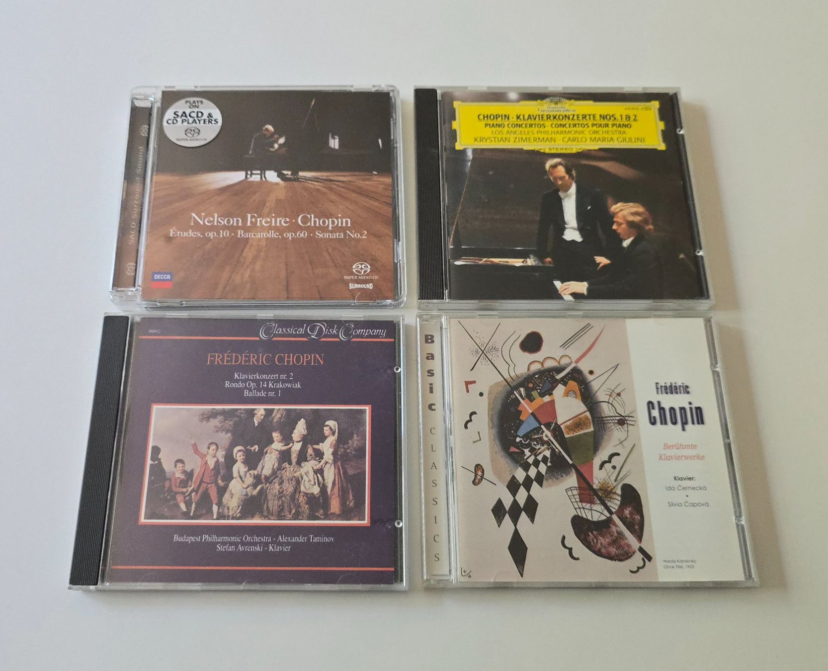 CDs: 4 CD Thema Chopin – Gebraucht aus Dättlikon von Wundertuete_