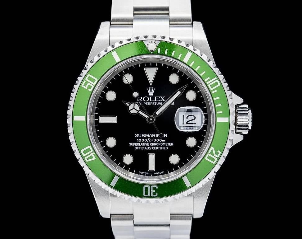 Orologi: Rolex Submariner «Flat Four» 2003 – Nuovo e nell'imballaggio originale da Comano venduto da Iber8616