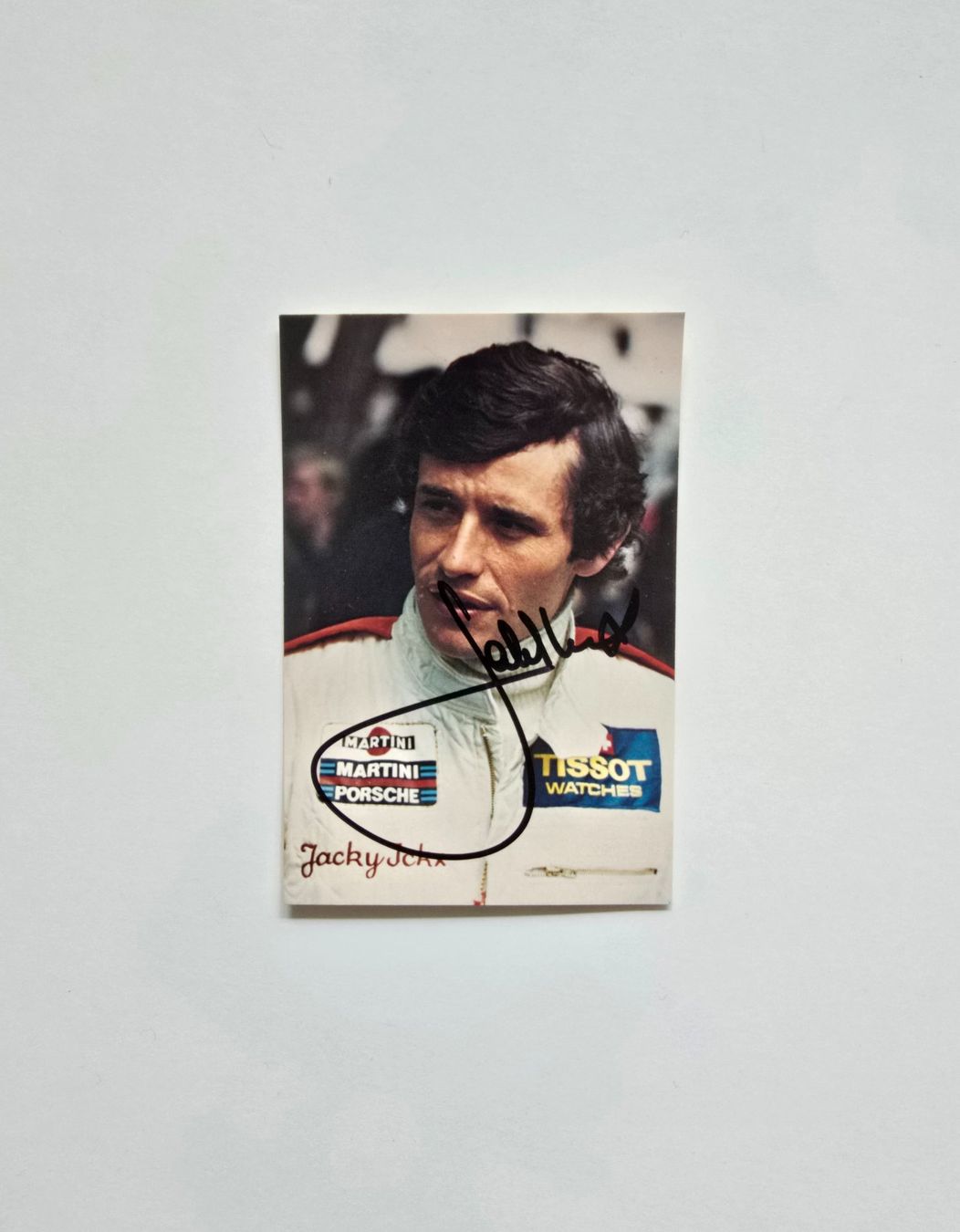 Autografi: Autogramm Jacky Ickx - Formel 1 – Usato da Dättlikon venduto da Wundertuete_