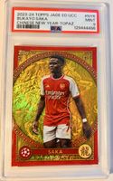 2023-24 Topps Jade Bukayo Saka Gold Refractor SP /50 #NY-6 