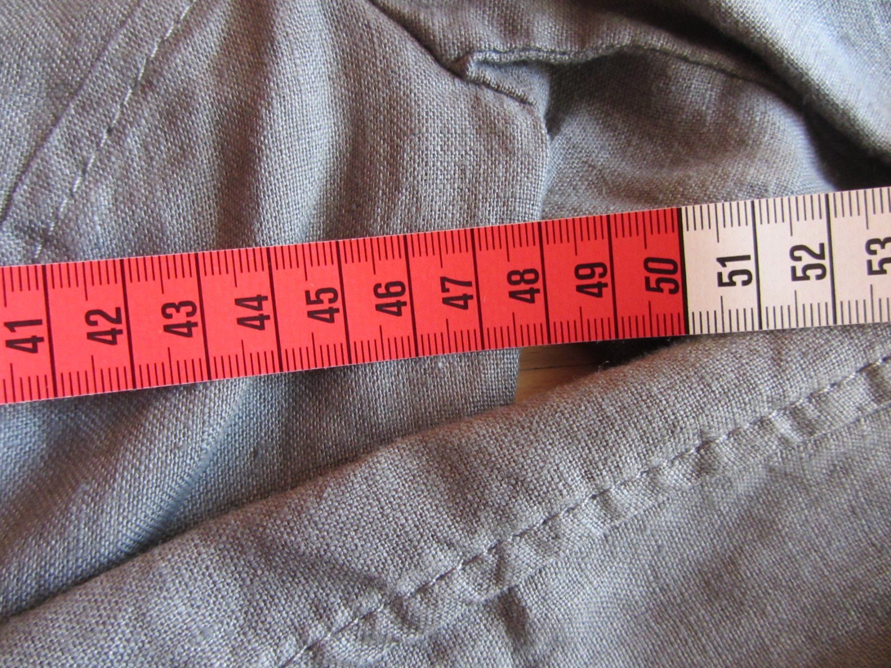 Jacken: Veste kaki clair en lin M – Gebraucht aus Oberried FR von berg04 3