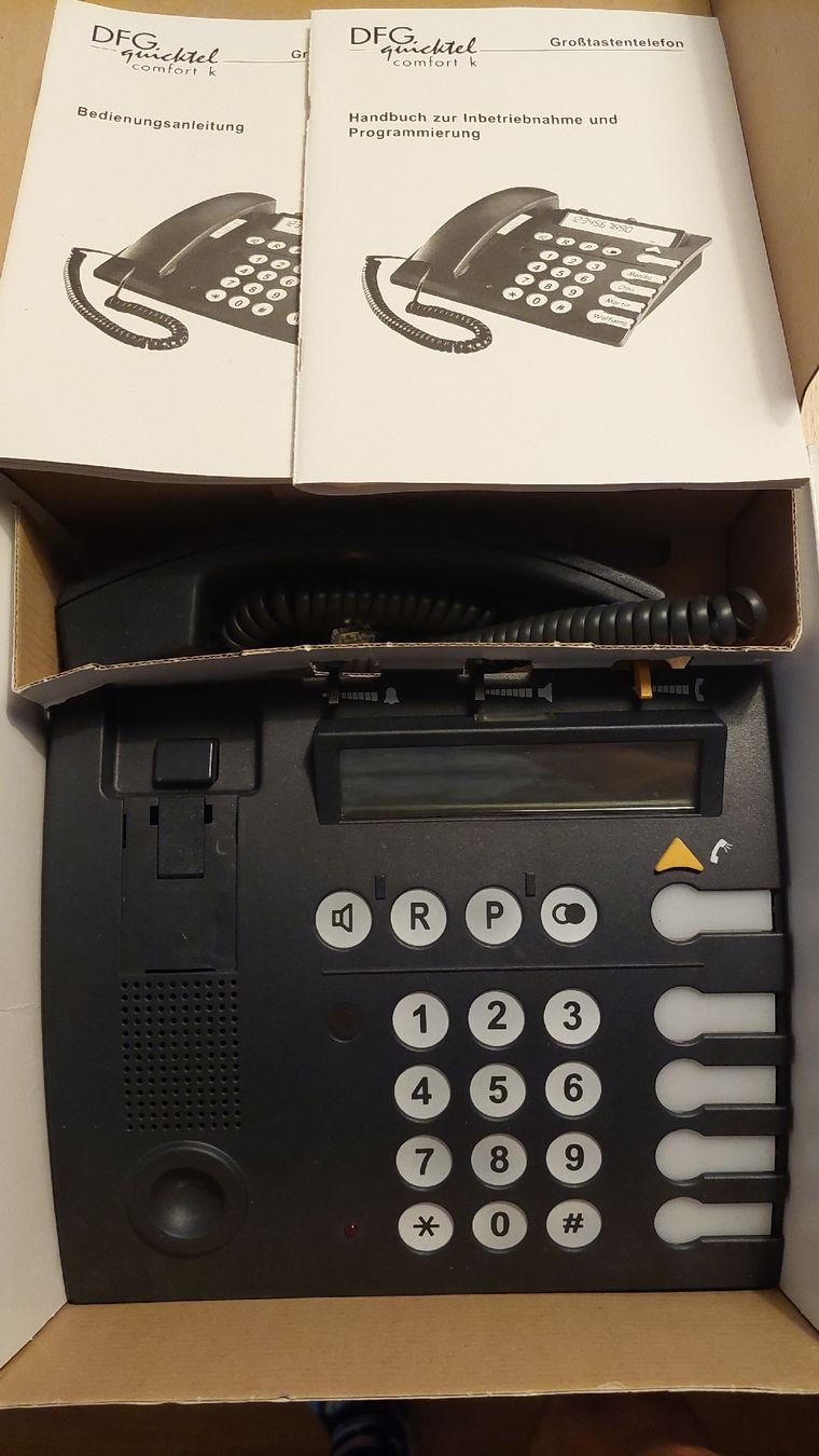 Telefoni: DFG Quicktel Comfort Neu – Nuovo (secondo la descrizione) da Detligen venduto da Poeschti1 1
