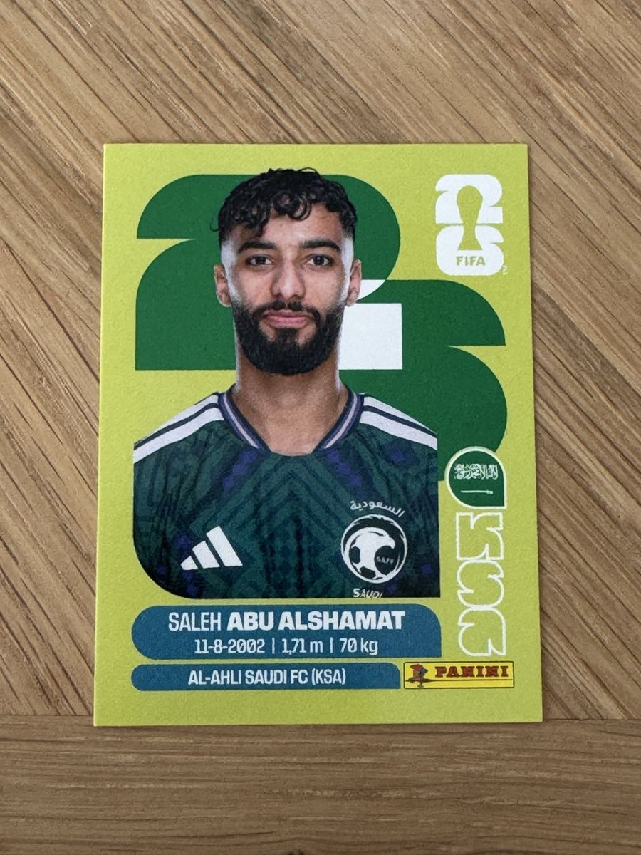 Panini Carte collezionabili: Panini 2026 KSA 14 – Nuovo (secondo la descrizione) da Grand-Lancy venduto da cyr_n5ky