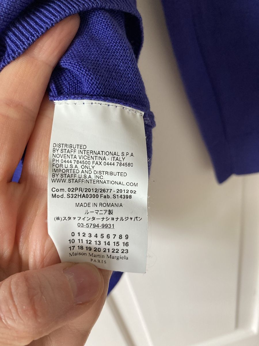 Maison Margiela Top: MM6 Maison Martin Margiela Wollpullover – Usato da St. Gallen venduto da trishold 3