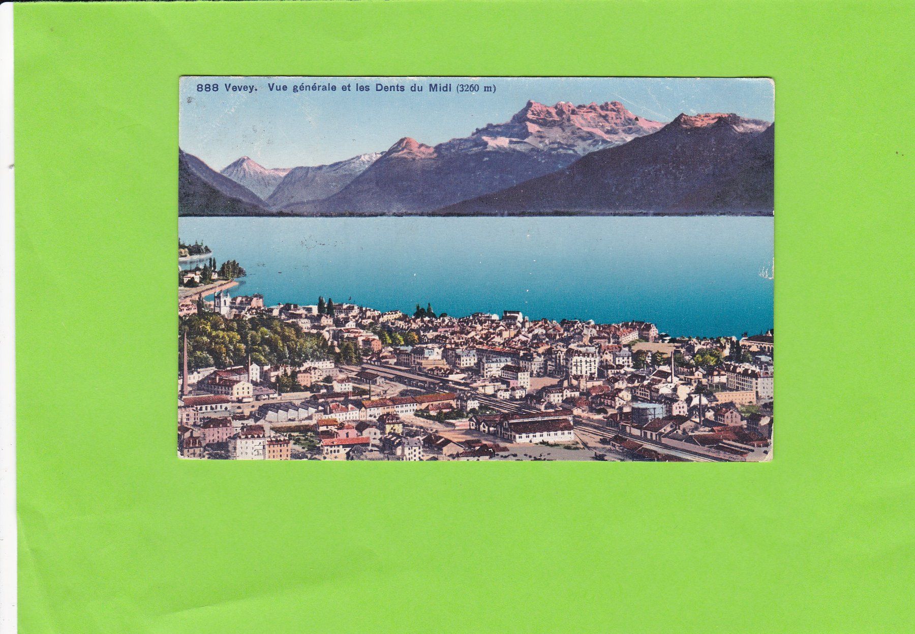 Ansichtskarten: Vevey – Gebraucht aus St. Peterzell von neckertal
