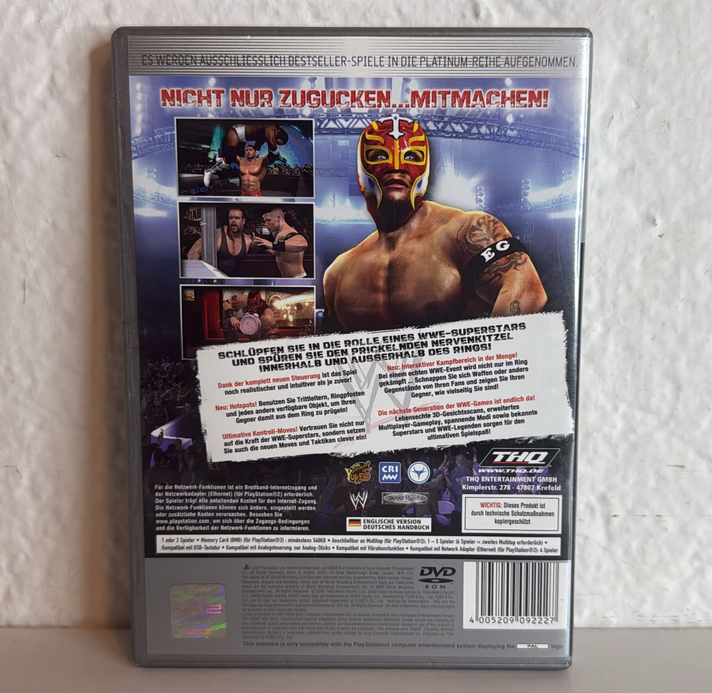 Jeux: WWE SmackDown vs Raw 2007 PS2 Spiel Platinum Version – D'occasion à Ehrendingen par lax21 1