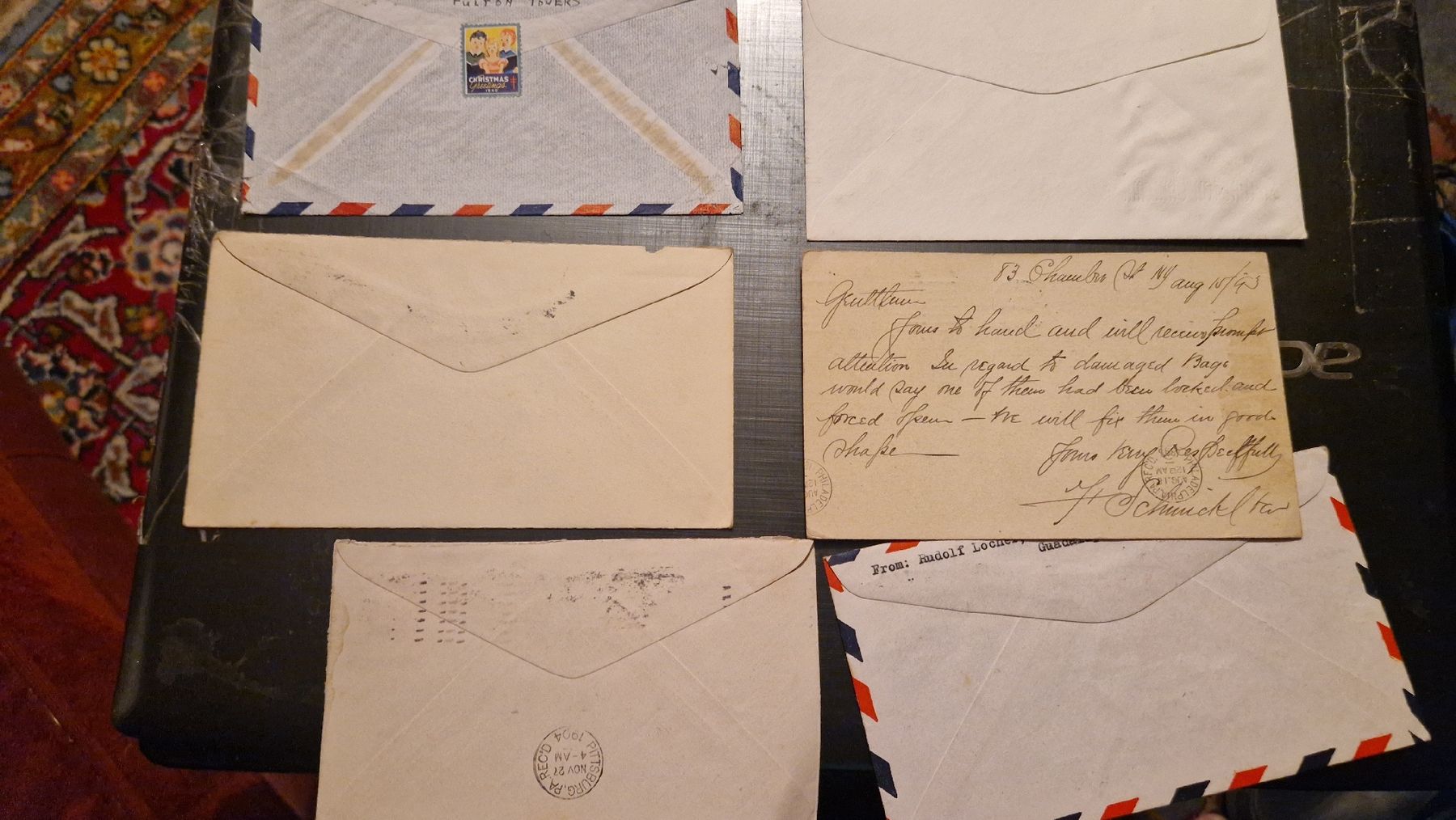 Tutti i francobolli: 19 "spezielle" PK u. Briefe ab 1899 – Usato da Wetzikon ZH venduto da Oldieslover 6