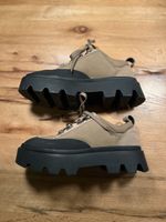 Zara Plateau Schuhe - Gr 38 beige