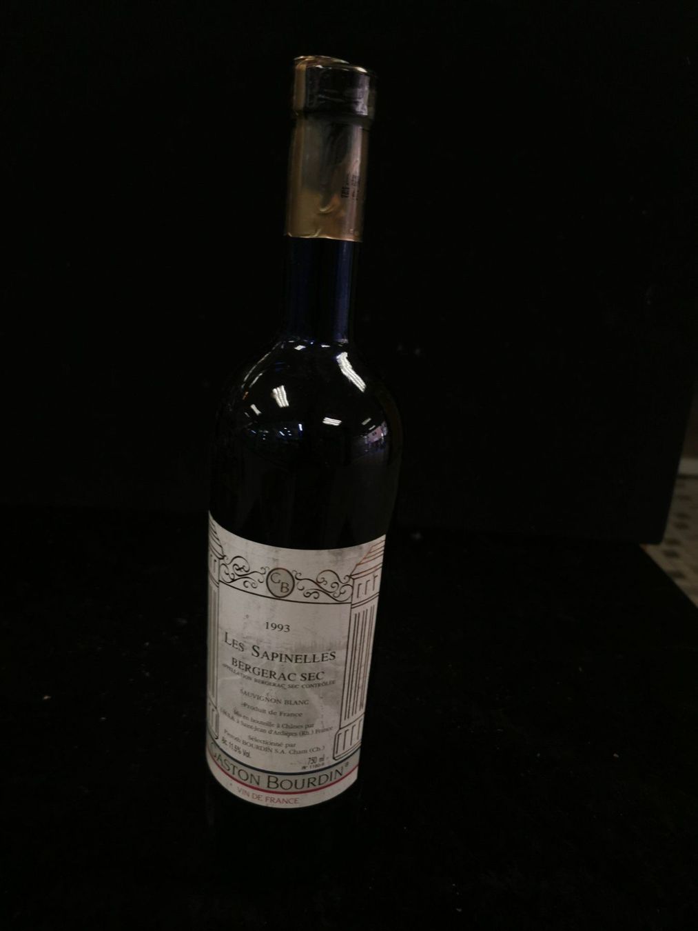 Wein: 1993 BERGERAC SEC BLANC SAUVIGNON – Neu (gemäss Beschreibung) aus Genève von Leboucheoreilles