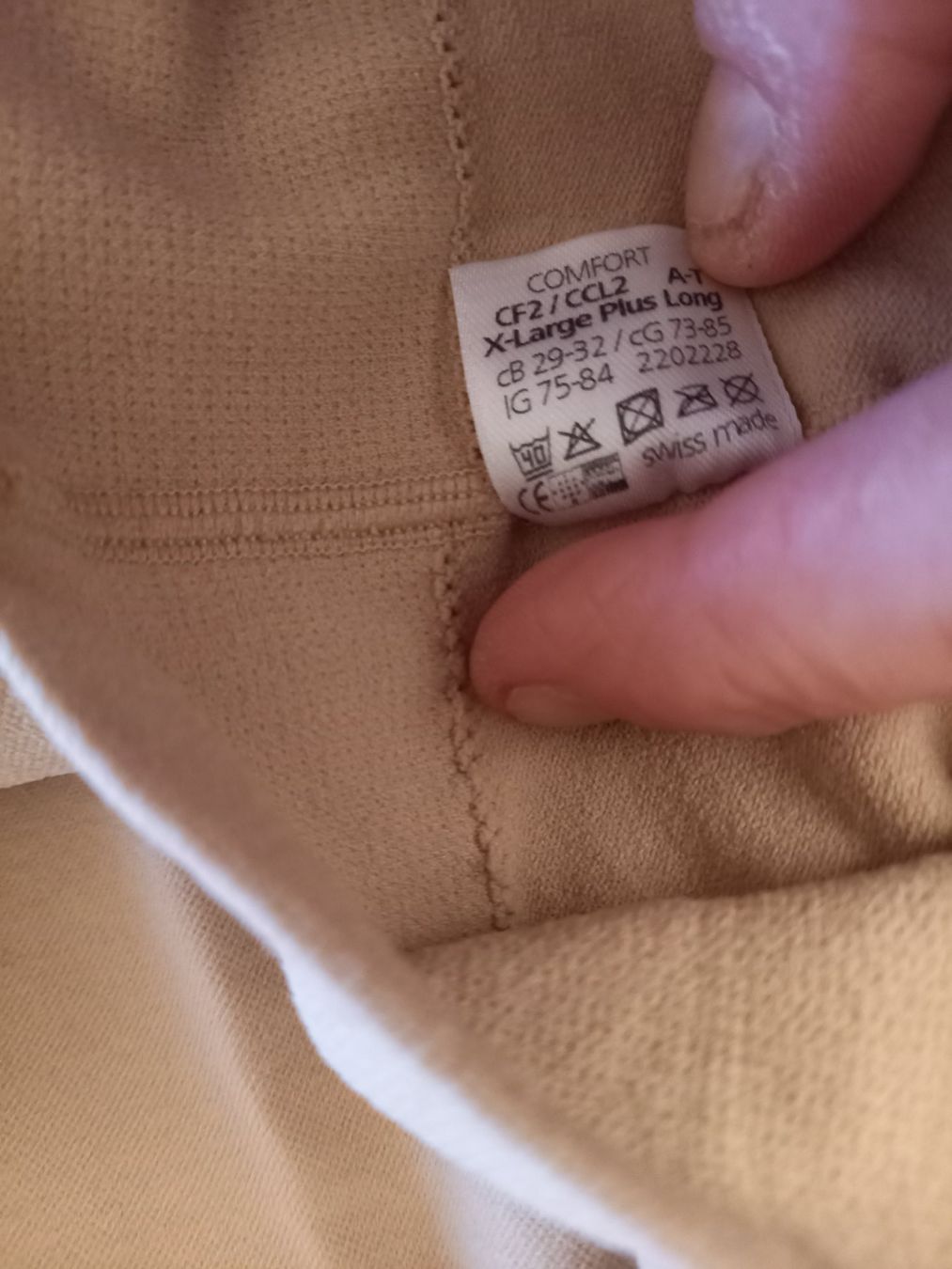 Sigvaris Attrezzature mediche: Stützstrümpfe Comfort X-Large Plus Long - Beige Neu – Nuovo (secondo la descrizione) da NIEDERBUCHSITEN venduto da jut_lpv5 2
