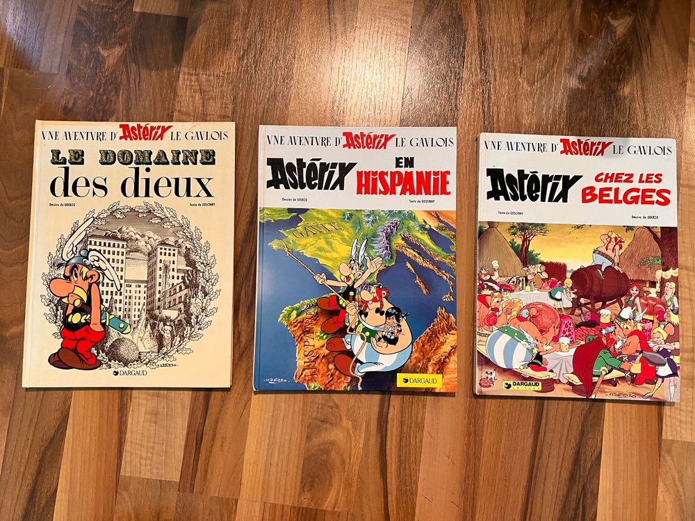 3 ComicHefte Asterix & Obelix, FRANZöSISCH Hardcover Kaufen auf Ricardo