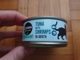 Katzenfutter Cosma - Tuna with Shrimps in Broth 70g