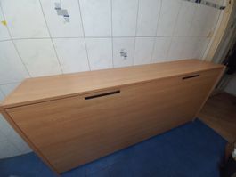Praktisches Klappbett/Schrankbett guter Zustand.