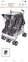 Maclaren Twin Techno Regenschutz