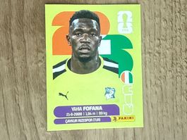 Panini FIFA WM 2026 Sticker Yahia  Fofana CIV 2