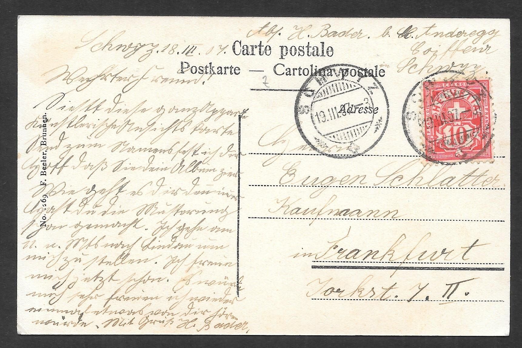Cartes postales: Steinen Gesamtansicht im Frühling – D'occasion à Olten par clotaldi 1