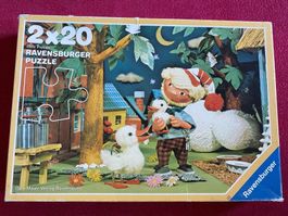 Ravensburger Puzzle 2x20 Sandmännchen