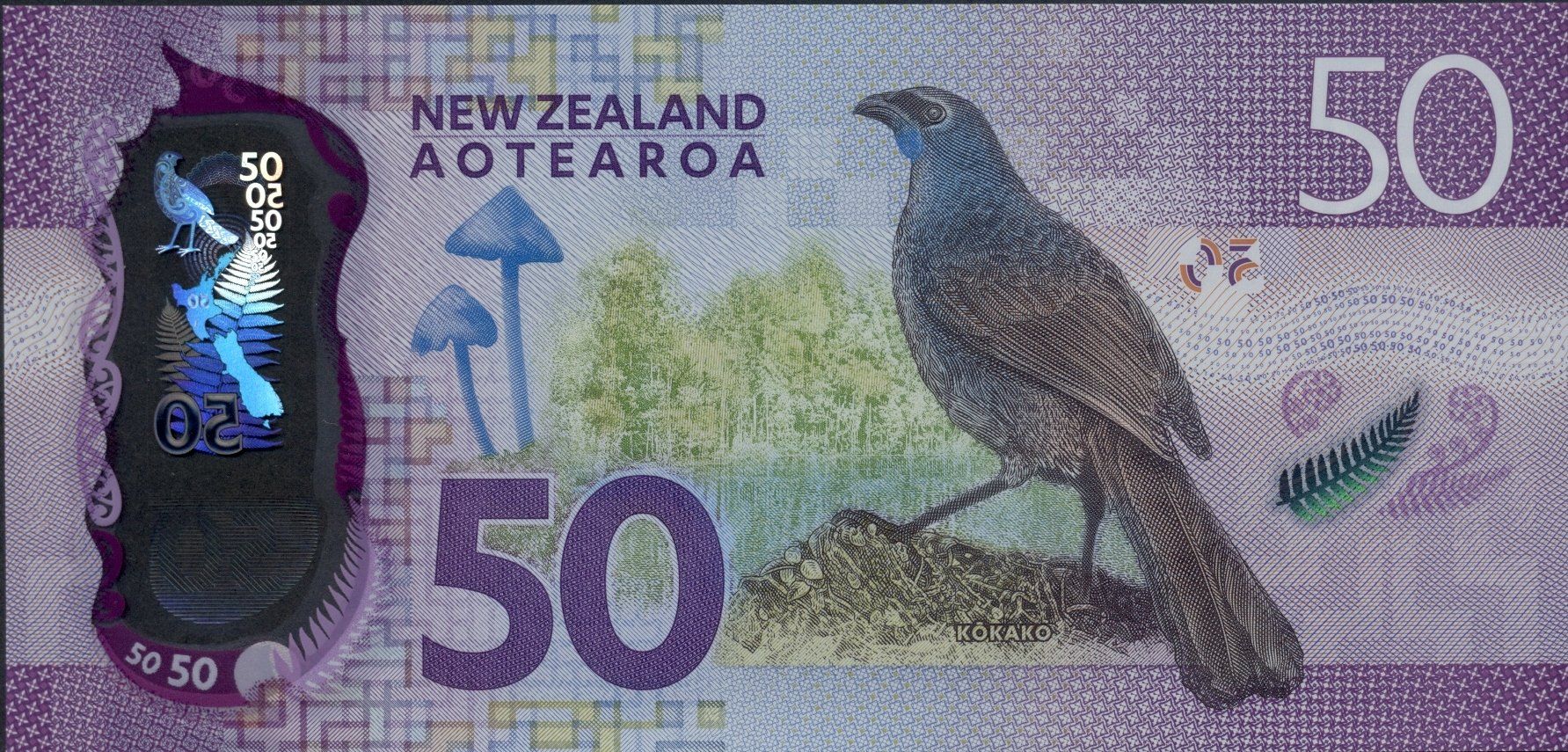 Banconote: Neuseeland 50 Dollar 2016 UNC – Nuovo (secondo la descrizione) da Schliern b. Köniz venduto da pizzitaxi 1