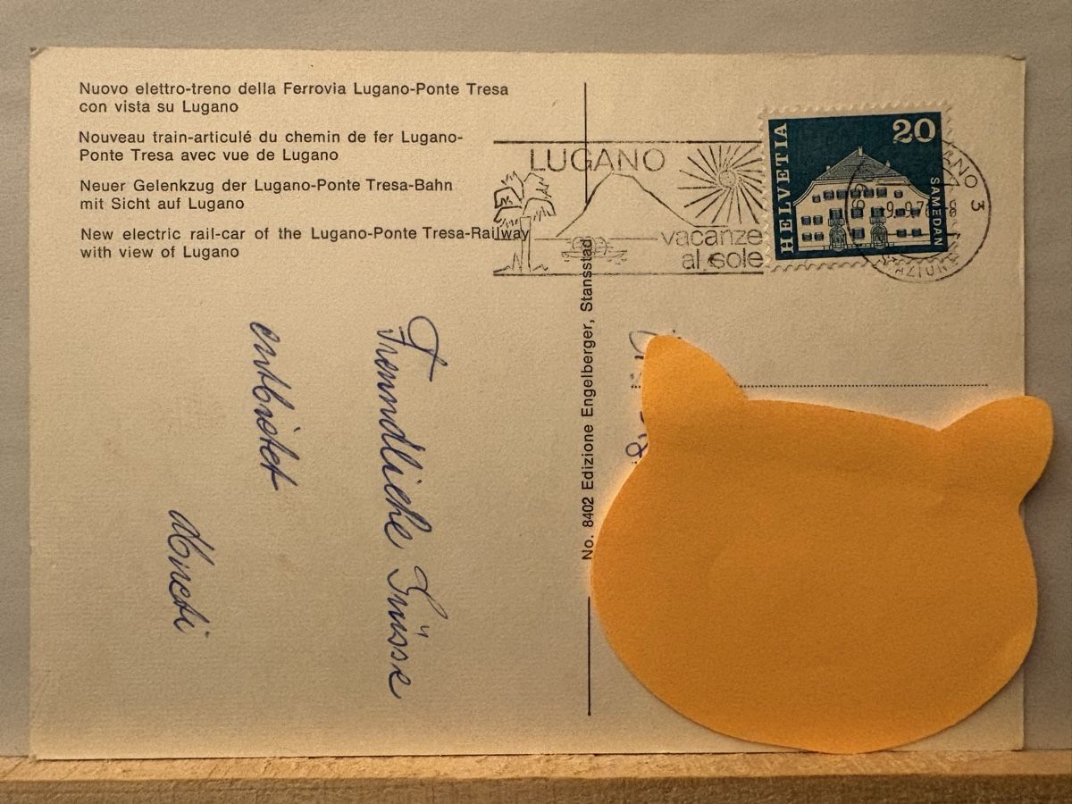 Cartoline postali: AK von Bahn Lugano Ponte Tresa – Usato da Rümlang venduto da Kartenpost1 1