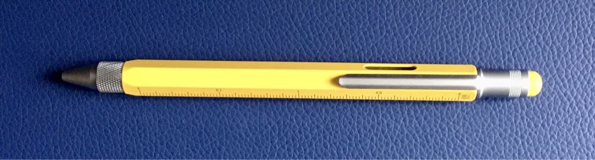 Penna & Evidenziatori: Stylo multifonctionnel "CONSTRUCTION " Design Troika, jaune – Nuovo e nell'imballaggio originale da Commugny venduto da rit_5lq2 5