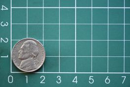 währung usa five cents 1985
