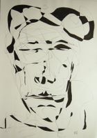 Serie 100 Zeichnungen, Kritzelfiguren, surreale, ~A3 Format