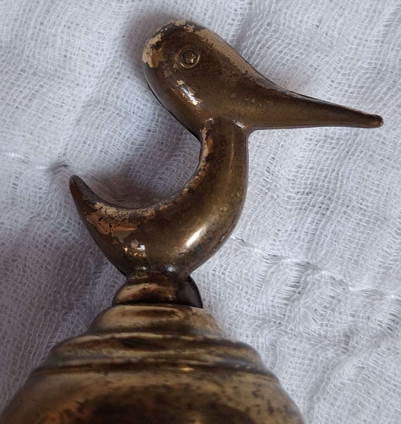Glocken & Treicheln: Messingglocke mit Vogelgriff – Gebraucht aus Oberriet SG von Atir47 5