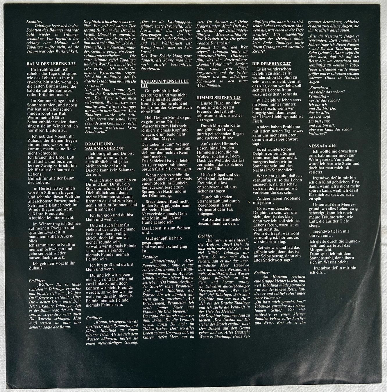 Dischi in vinile: Peter Maffay / Tabaluga / Vinyl LP 1983 – Usato da Spiez venduto da martin-7973 2