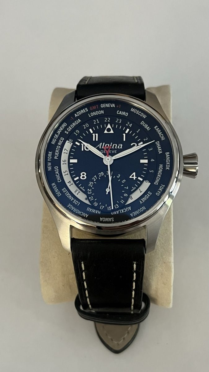 Alpina Uhren: ALPINA Worldtimer – Neu (gemäss Beschreibung) aus Meyrin von 24Heures