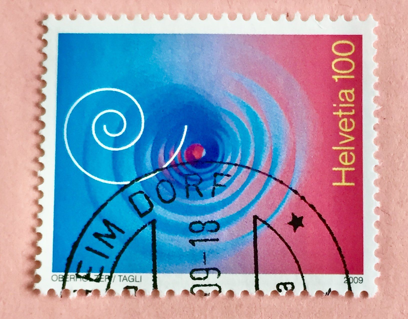 Tutti i francobolli: Nr.1320 mit Stempel Geburt 2009   – Usato da Aarau venduto da Billa007