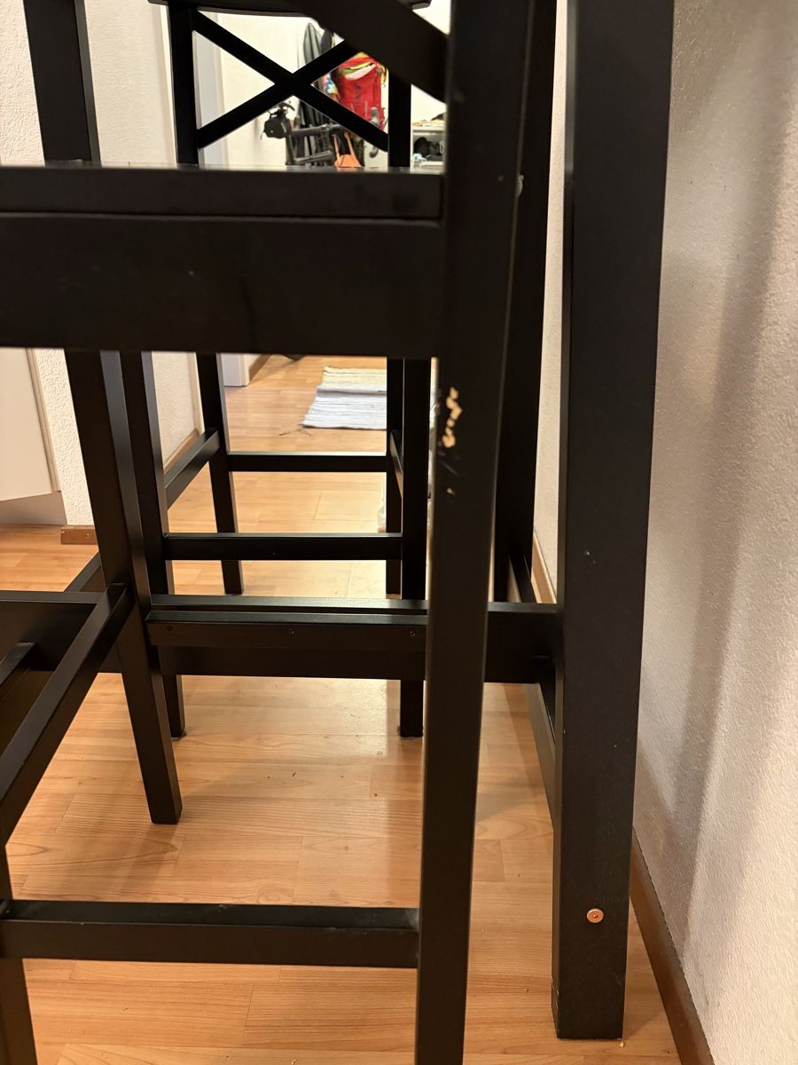 Ikea Tischset: IKEA Bar table and chairs from wood – Gebraucht aus Zürich von ais_cg8r 1