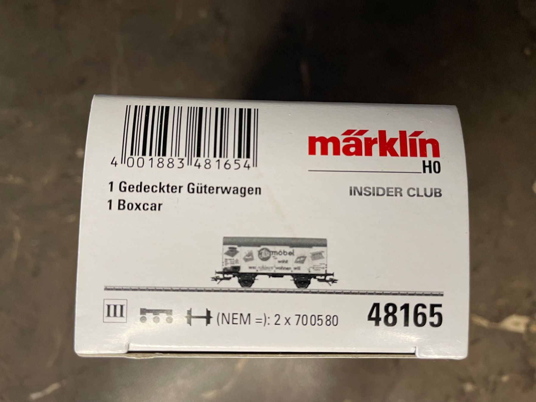 Märklin Modellini di ferrovie: Marklin 48165 Jahreswagen 2015 – Nuovo e nell'imballaggio originale da Hauterive NE venduto da eriamch 1