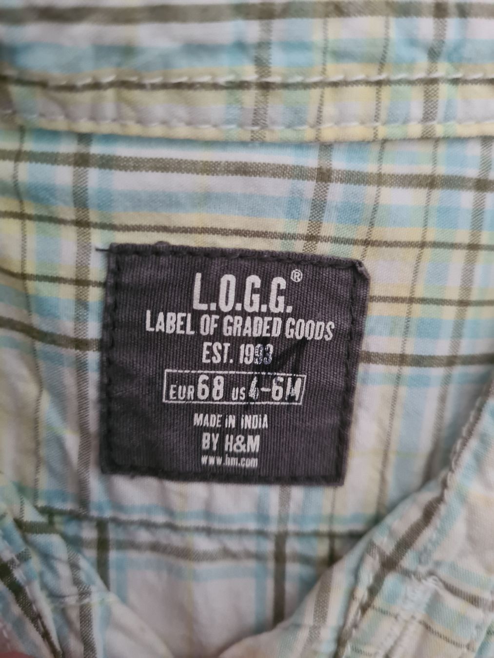 H&M Hemden, T-Shirts & Polos: Hemd kurzarm L.O.G.G. Grösse 68 CH 4-6M – Gebraucht aus Horw von Mirii91 2