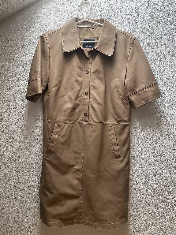 Vestiti: JOOP! Echtlederkleid Camel/Taupe Gr. 38 – Usato da Rorschach venduto da Lauraq12