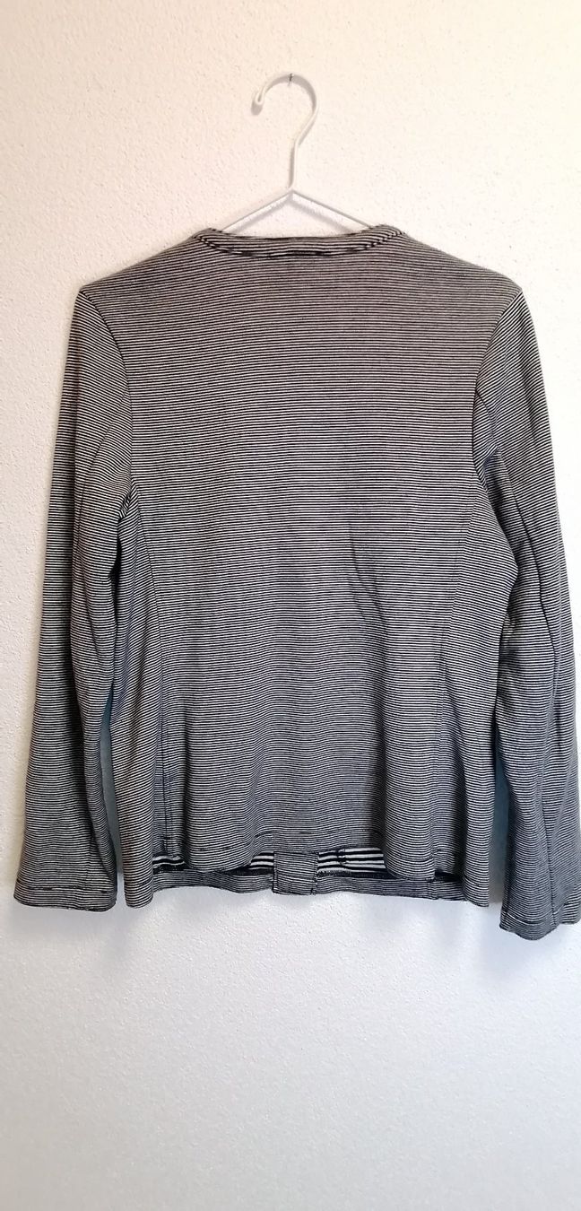 Giacche: Jäckchen schwarz weiss gestreift Grösse M – Usato da Rheinfelden venduto da womanskirtSecondhand 2