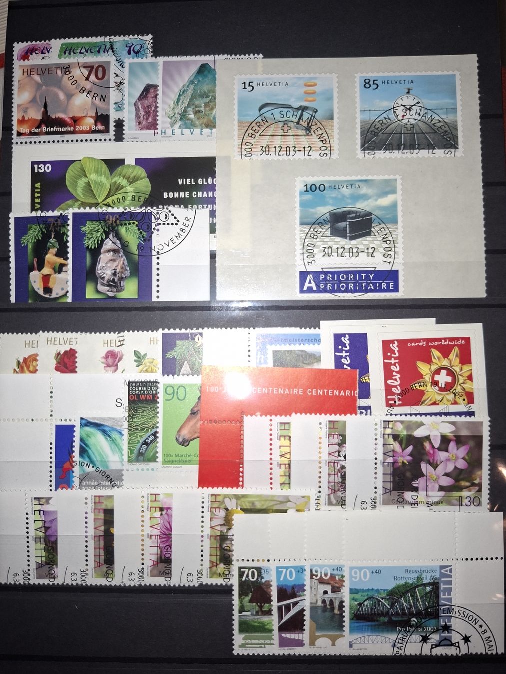 Tutti i francobolli: Diverse Werbemarken ET Stempel Lot – Usato da Balgach venduto da SIMEON27 4