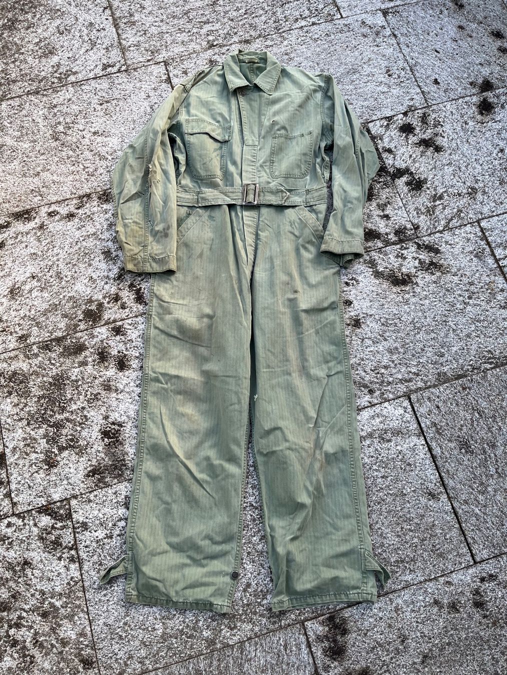 US Army Uniformi: US Army Coverall Overall WW2 – Usato da Bottmingen venduto da Puffsack