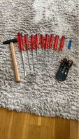 Werkzeugset Hammer und Schraubendreher gebrauchter Zustand
