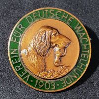 GG123 - Brosche Verein Deutsche Wachtel Hunde 1903