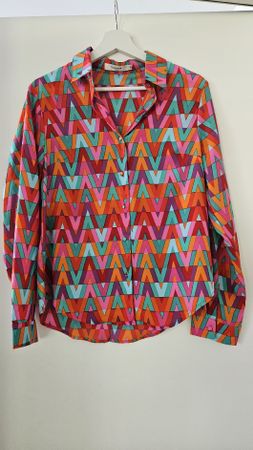 Farbige stylische Bluse Gr.M